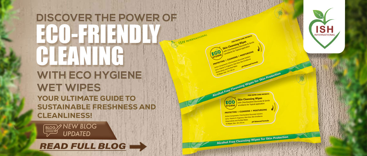 Eco friendly cleaning wet wipes